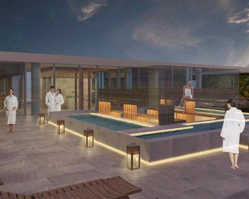 The wellness facility is being redesigned with a blend of indoor-outdoor spaces / Studio Apostoli