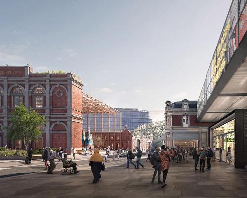 The new museum will celebrate the existing architecture of the Westfield site