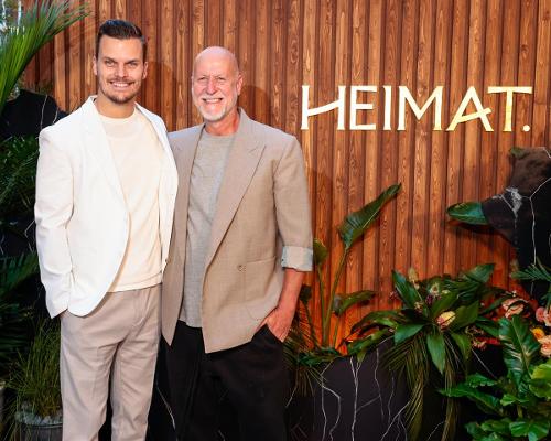 Rainer Schaller (R), founder, owner and CEO of RSG Group GmbH, and Sebastian Schoepe (L), president and CEO of RSG Group North America, at the HEIMAT opening party / RSG Group 
