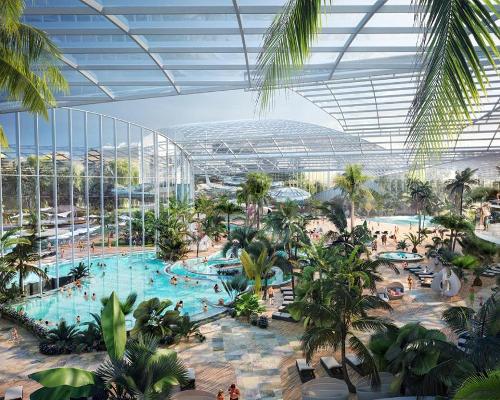 Construction on Therme Manchester is set to kick off in 2023, with an expected build time of two years / Therme Group
