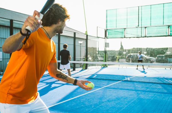 Pickleball can be played indoors or outdoors and can operate as a pop-up / Photo: Paul Currie