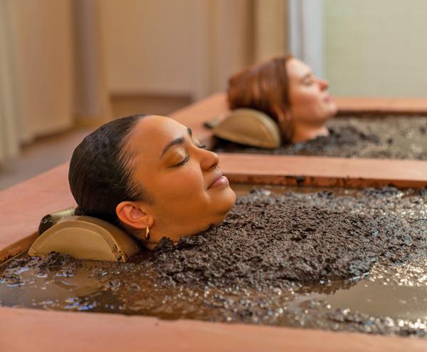 Mud baths were part of a 2022 upgrade for Dr Wilkinson’s / photo: Mark Compton, Dr Wilkinsons