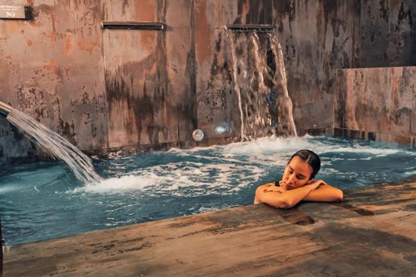 The hydrotherapy spa delivers a range of contrast bathing therapies / Rafa Nadal Academy