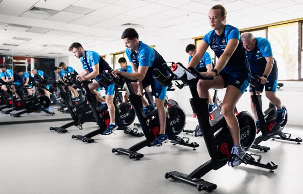 The Williams Racing team trains with Life Fitness / photo: LIFE FITNESS