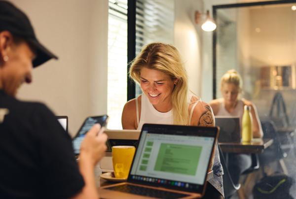Members can work out, socialise, eat and work at the club / PHOTO: SOUTHWORKS CREATIVE