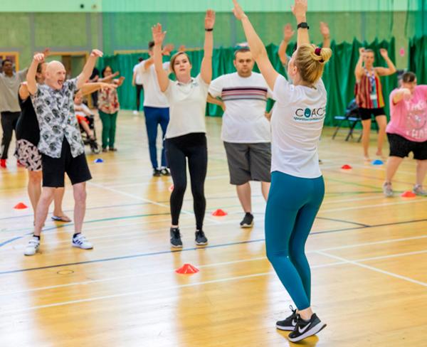 Occupational therapists and leisure centres were involved / Photo: Sport for conficence / Edward Starr Photographer