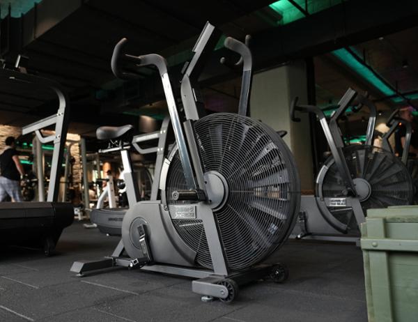 Life Fitness HD Air Bikes feature in the new Mars HIIT zone / photo: LIFE FITNESS