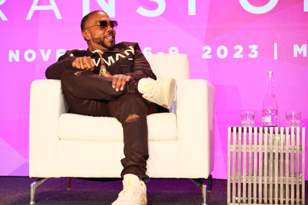 Timbaland is using his synesthesia to create a new kind of wellness music, he revealed / photo: Global Wellness Summit 2023