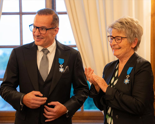 Highest French distinction for RKF's CEO
