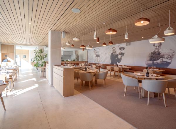 The academy’s Roland Garros restaurant opened in 2022 / Rafa Nadal Academy
