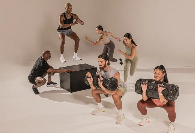 Nike Studio will take over existing health clubs, refitting and rebranding them / Nike