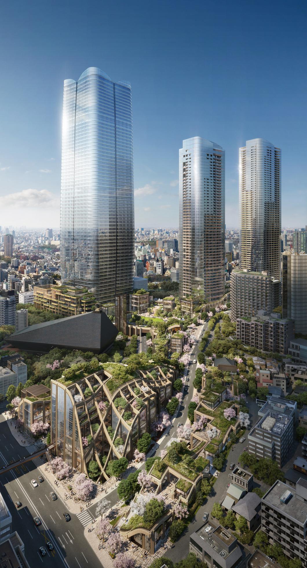 Janu Tokyo is the first of a pipeline of 12 properties planned for the brand's portfolio / DBOX for Mori Building