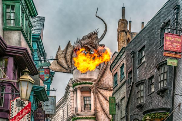 The Wizarding World of Harry Potter engages all of the senses / Photo: Shutterstock/Paula Montenegro Stock