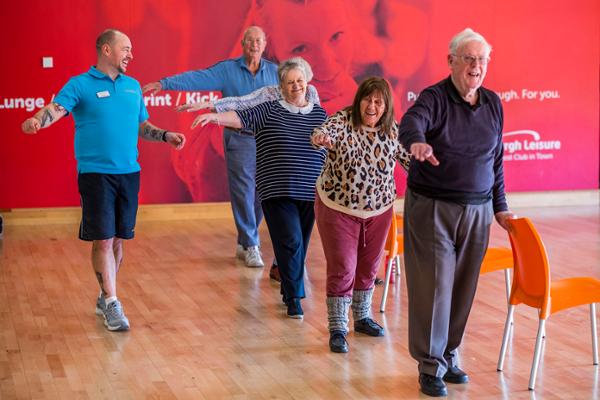 ‘Steady Steps’ supports those at risk of a fall / photo: Edinburgh Leisure