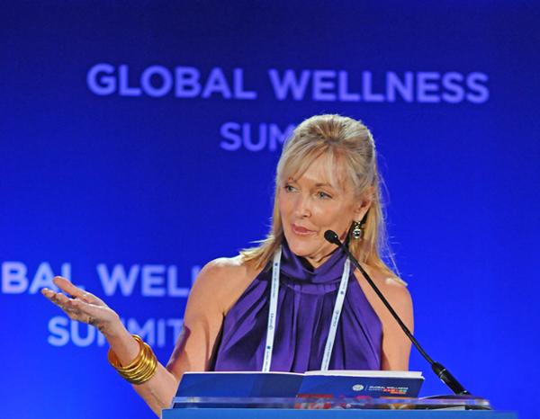 Susie Ellis, Global Wellness Summit and Global Wellness Institute / photo: Global Wellness Summit