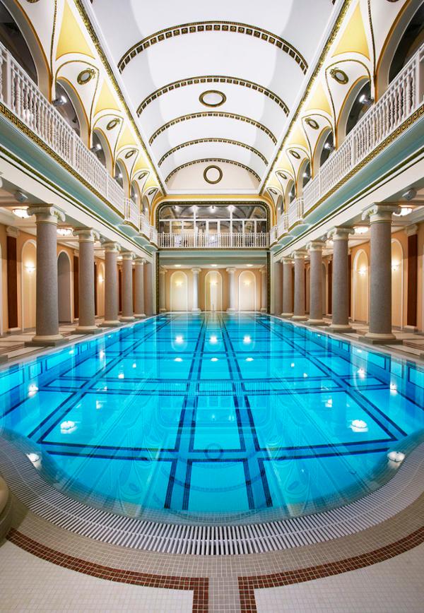 The swimming pool is used for lap swimming, family swimming lessons and special events / Photo: Formula wellness and Spa