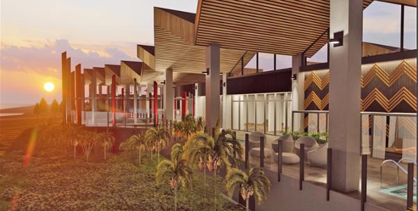 The exciting new Wai Ariki Hot Springs draws on Maori culture / Photo: Wai Ariki