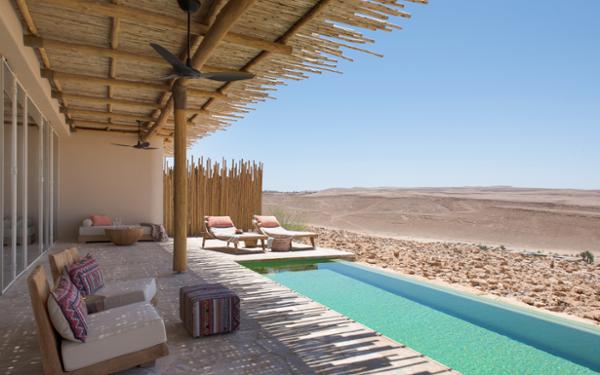 Striking locations include Six Senses Shaharut in Israel’s Negev Desert / photo: six senses