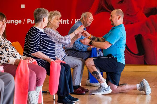 Daily tracking makes it easy to follow up with participants / photo: Edinburgh Leisure