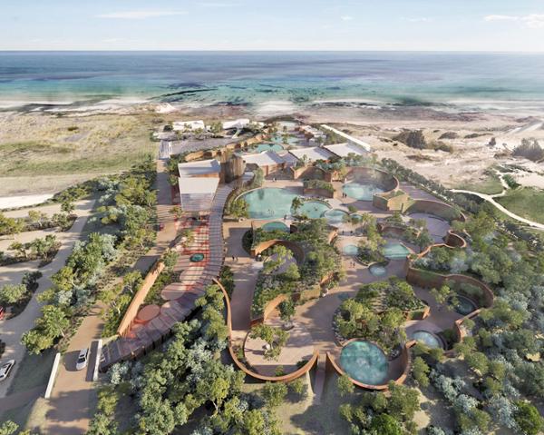 Phillip Island Hot Springs is due to open later this year / Photo: Phillip Island Hot Springs