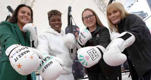 Olympian Nicola Adams (second from left) supports This Girl Can / Photo: this girl can