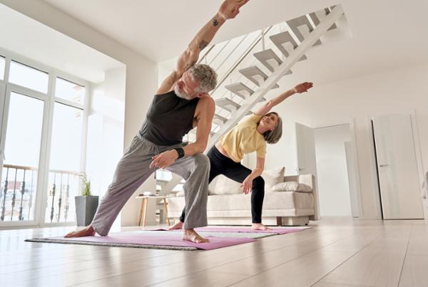 Home exercise continues to be popular, with 35 per cent saying it’s their favourite workout space / Photo: shutterstock / Ground Picture
