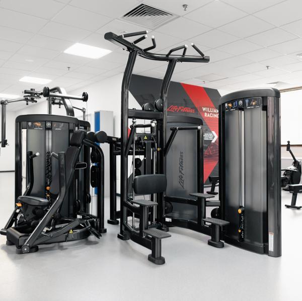 The gym gives Williams Racing a competitive advantage / photo: LIFE FITNESS