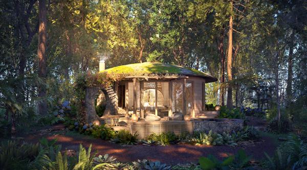 Smart bungalows will be immersed in nature and equipped with wellness technology / photo: Ancestral Handmade 