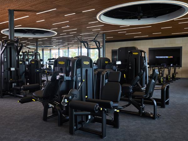 The gym is also used by elite athletes for high-level training / Photo: Technogym