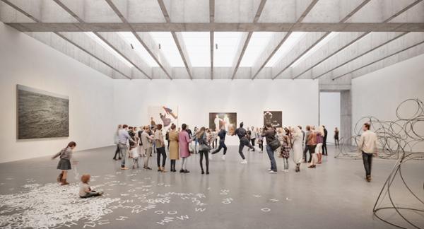 The Museum of Modern Art in Warsaw will have 4,500sq m of exhibition space / Photo: Boundary