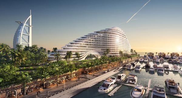 Opening in 2024, Marsa Al Arab will rival Jumeirah’s iconic Burj Al Arab / photo: Jumeirah Hotels & Resorts