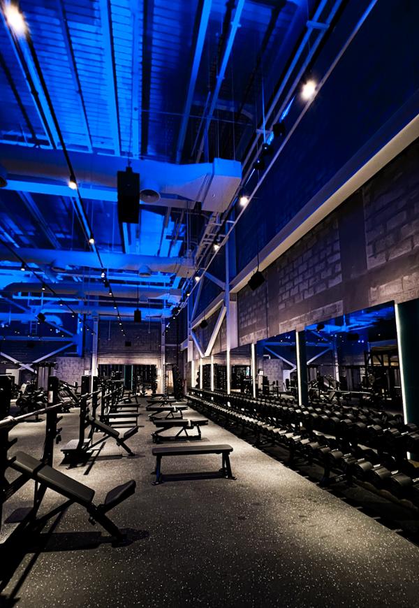 Clubs vary in size from 12,000sq ft to upwards of 40,000sq ft / photo: The warehouse gym