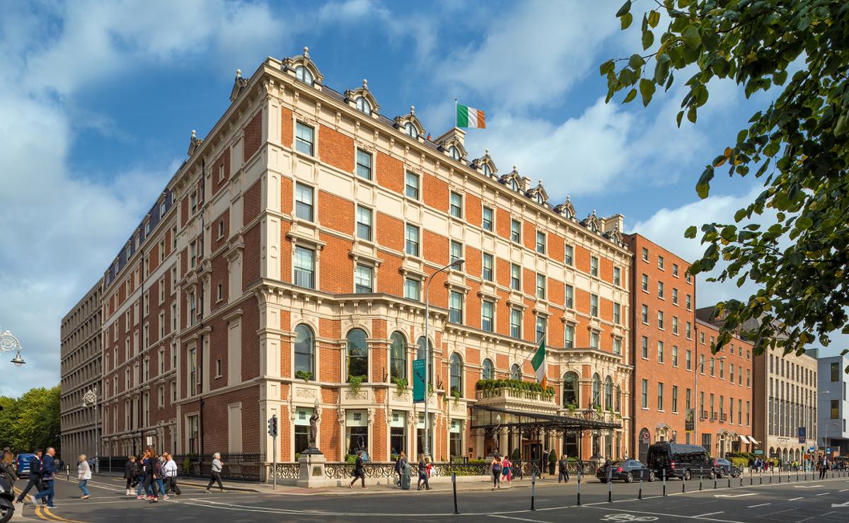Rich in history, the hotel was the destination where the Irish Constitution was first drafted and has hosted iconic film stars and prominent heads of state / The Shelbourne