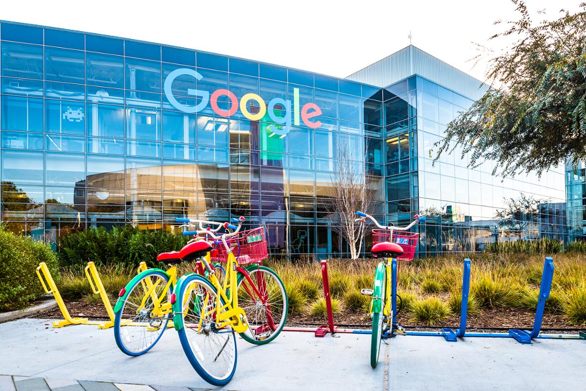 Google's corporate HQ – Mountain View – has let go of 27 of its on-site massage therapists / Shutterstock/Uladzik Kryhin