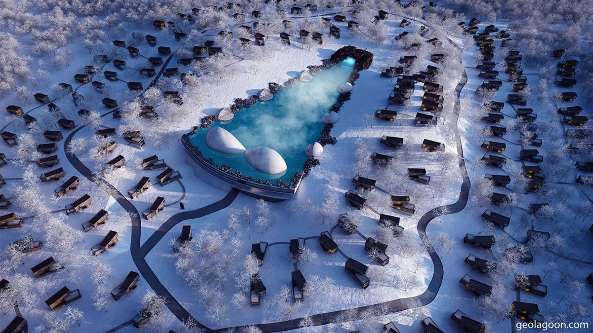 The team is looking to collaborate with a third-party operator to open a world-class spa at the Québec property / GeoLagoon