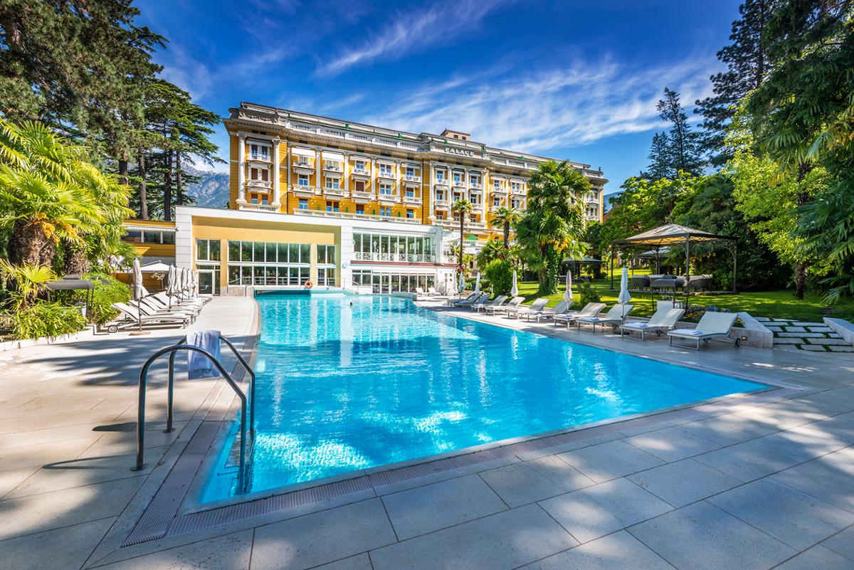 The refreshed 1,200sq m spa is one of seven departments in the hotel’s 6,000sq m health and wellness centre / Palace Merano