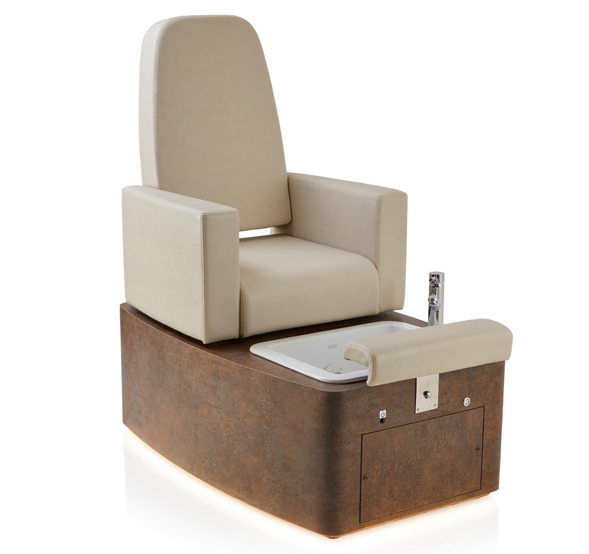 The Sienna Pedicure Chair is the range's premium pedicure chair model / REM UK