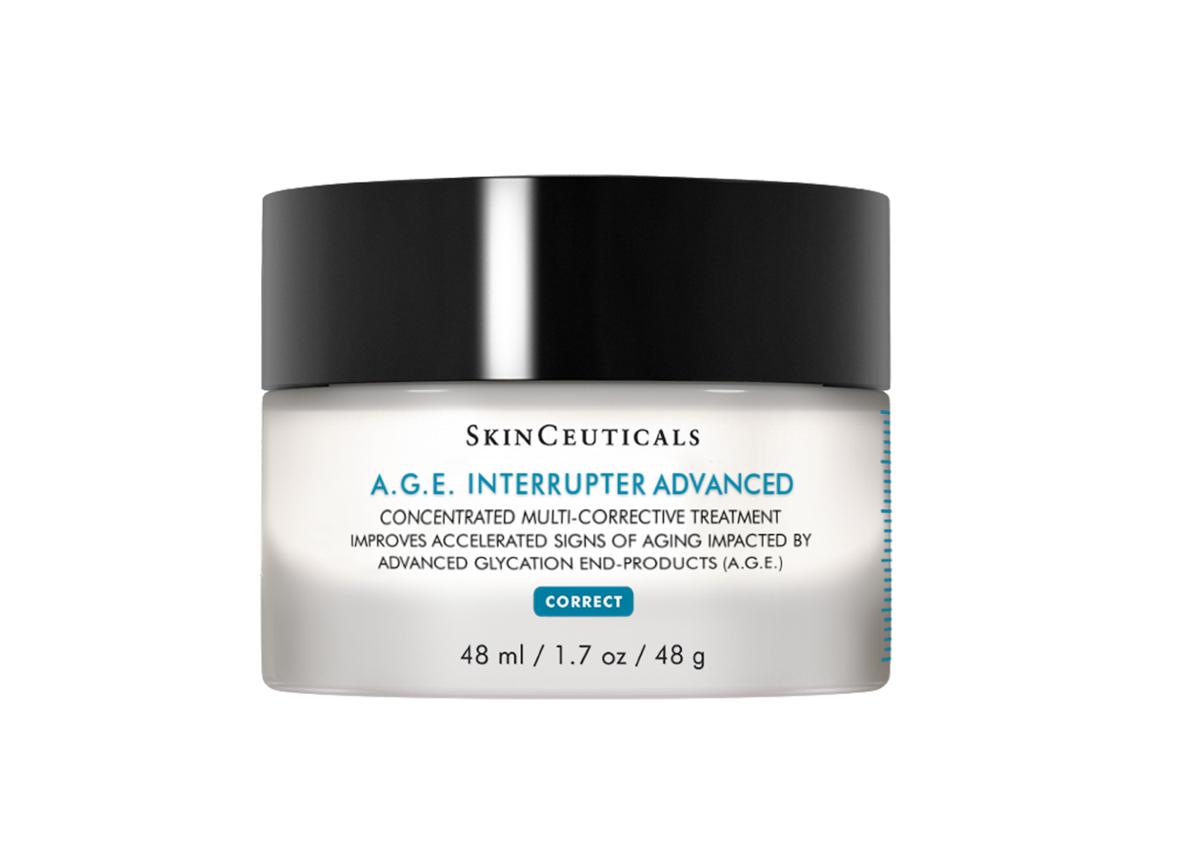The face cream first launched 14 years ago and has been reformulated to target the glycation of collagen / SkinCeuticals