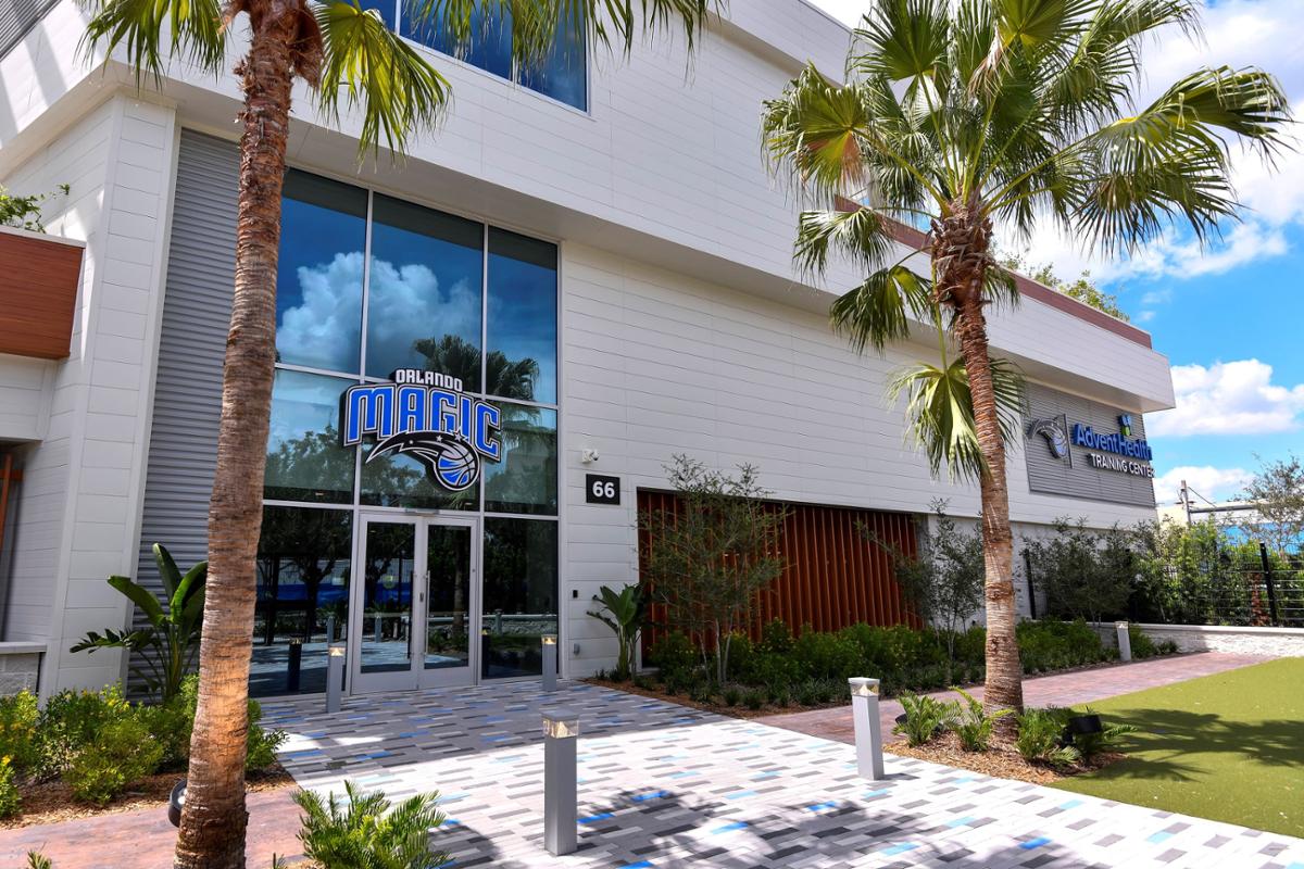 In 2022, Orlando Magic opened the Advent Health Training Center, which serves as its training site and destination sports medicine hub / Orlando Magic/NBA
