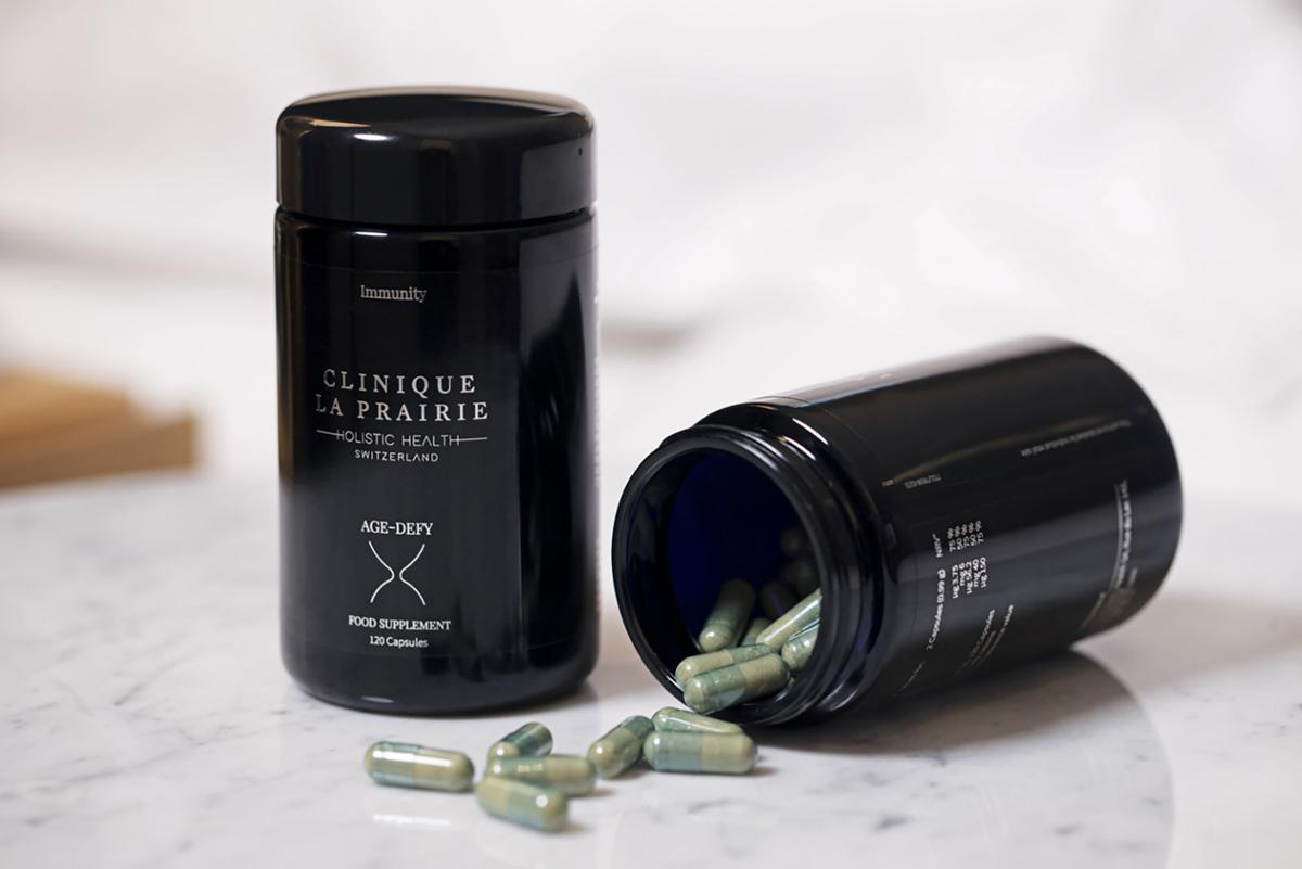 The Regenerative journeys are underpinned with guidance about preventative nutrition and how CLP's Holistic Health supplements can support a healthy longevity-focused lifestyle / Clinique La Prairie 