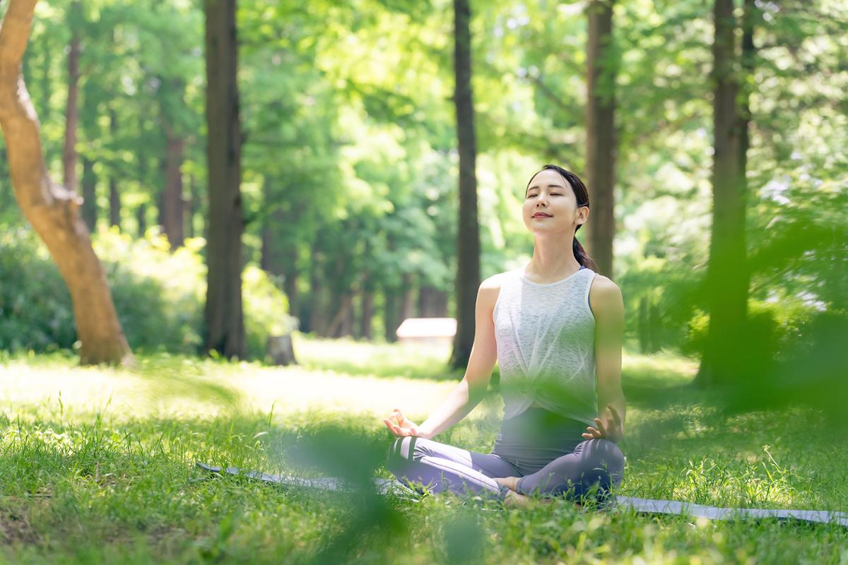 Mindfulness, defined as present-centred attention and awareness, emerged from Buddhist philosophy and has been cultivated for millennia through meditation practices / Shutterstock/metamorworks