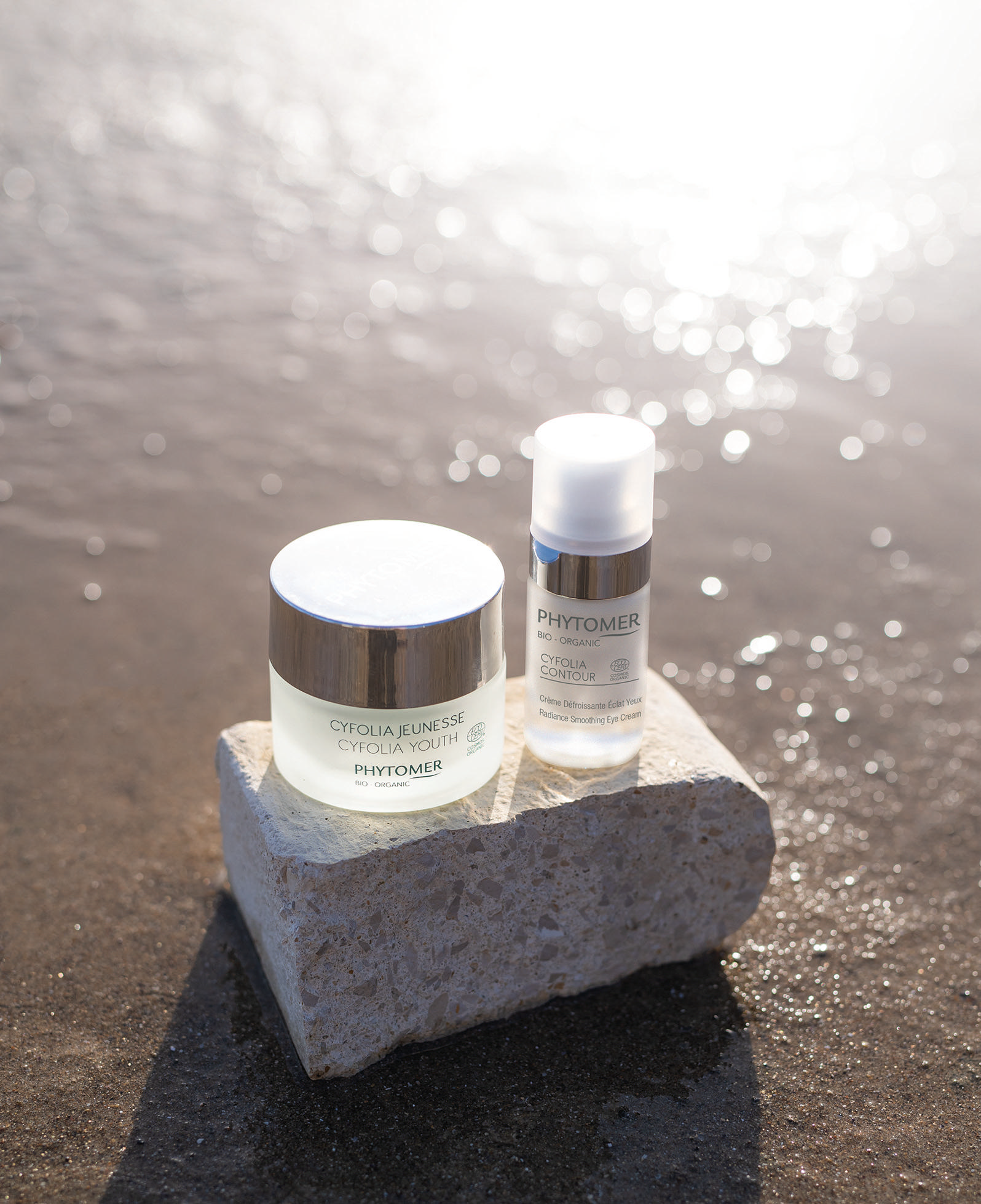 The pro-ageing duo is being included in Phytomer’s signature 60-minute Cyfolia treatment - the Organic Radiance Plumping Facial / Phytomer