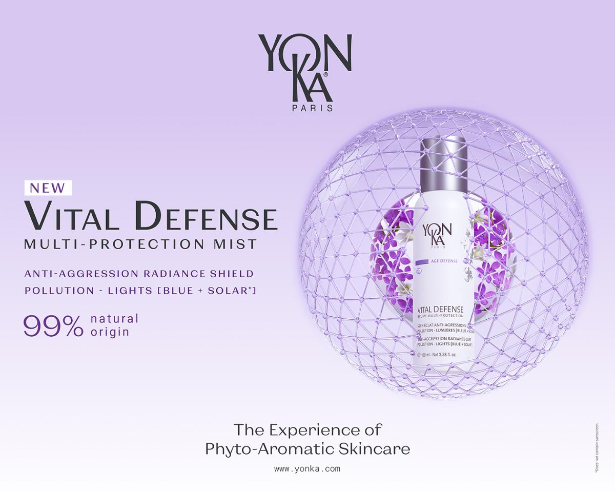 The mist works by creating a protective barrier on the skin’s surface / Yon-Ka