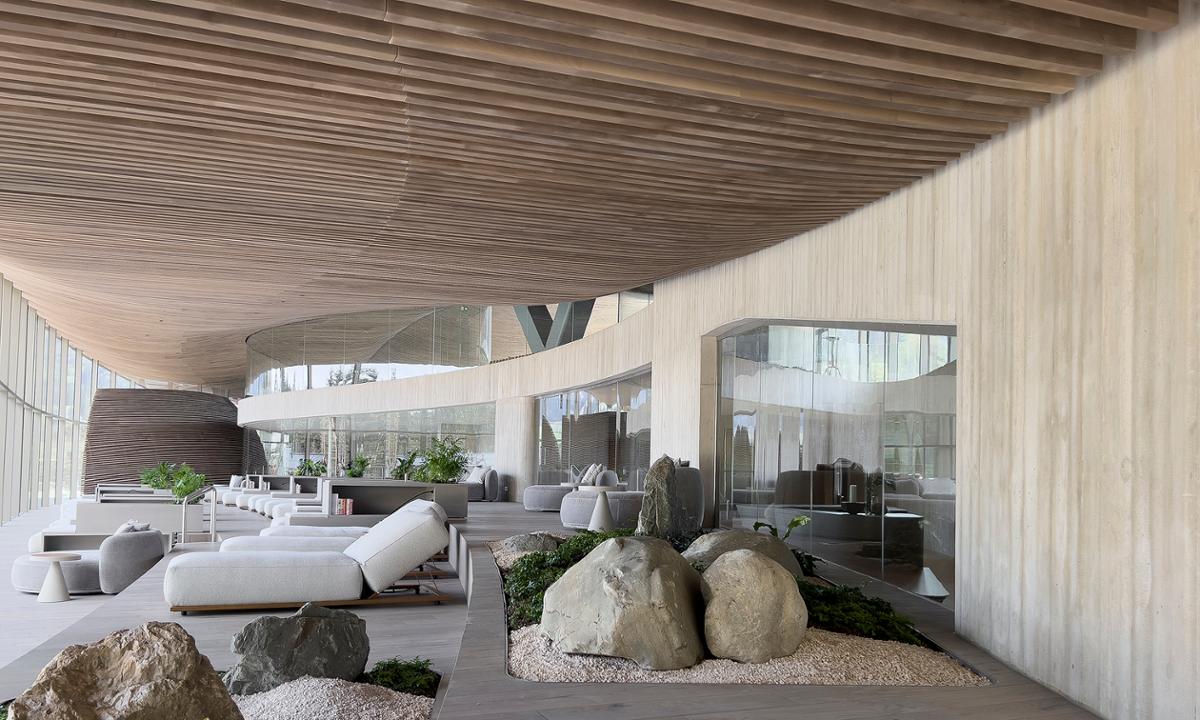 The Oasia Hotel interiors by Patricia Urquiola are inspired by nature and  organic themes. - Livin Spaces