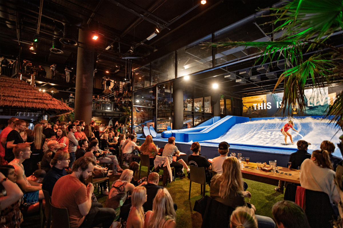 FlowRider's surf simulators offer the chance to ride waves worldwide / WhiteWater