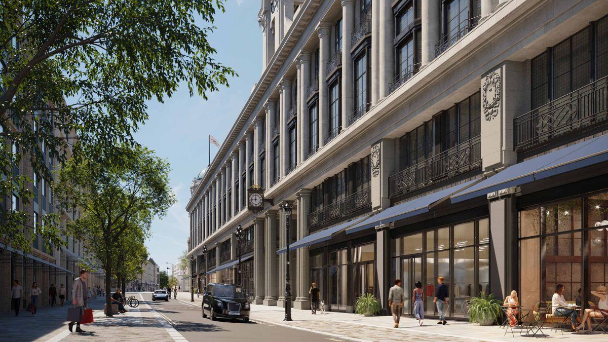 The former department store is undergoing a £1bn redevelopment / The Whiteley