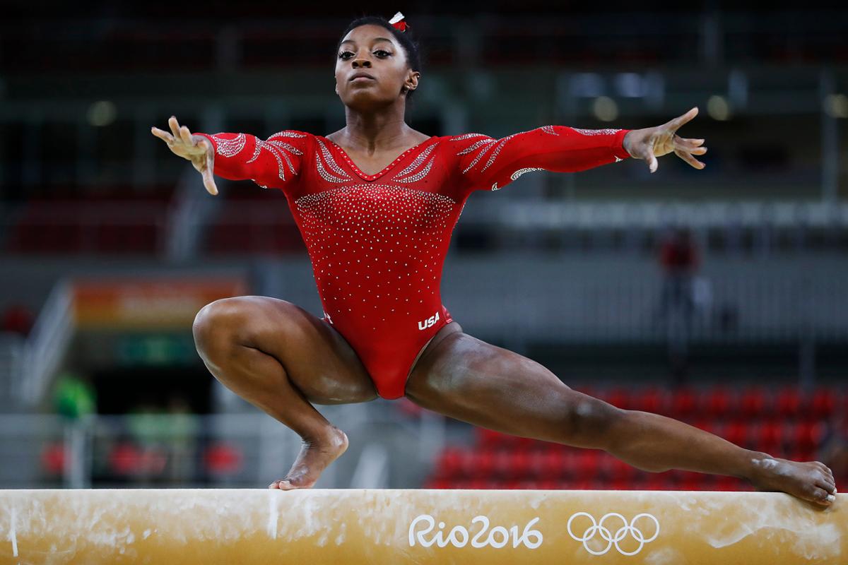 Biles is considered around the world as one of the greatest gymnasts of all time / Shutterstock/Salty View