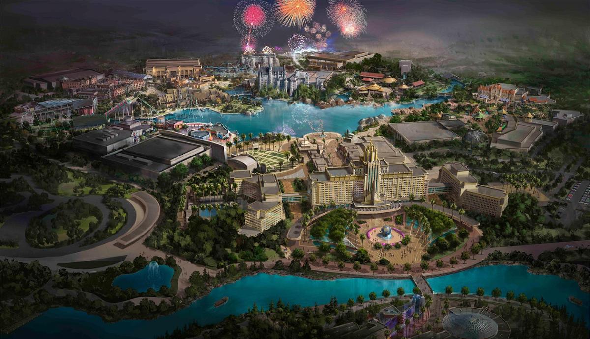 Universal Resort Beijing currently has seven themed lands and 37 rides and attractions
/ Universal Resort Beijing