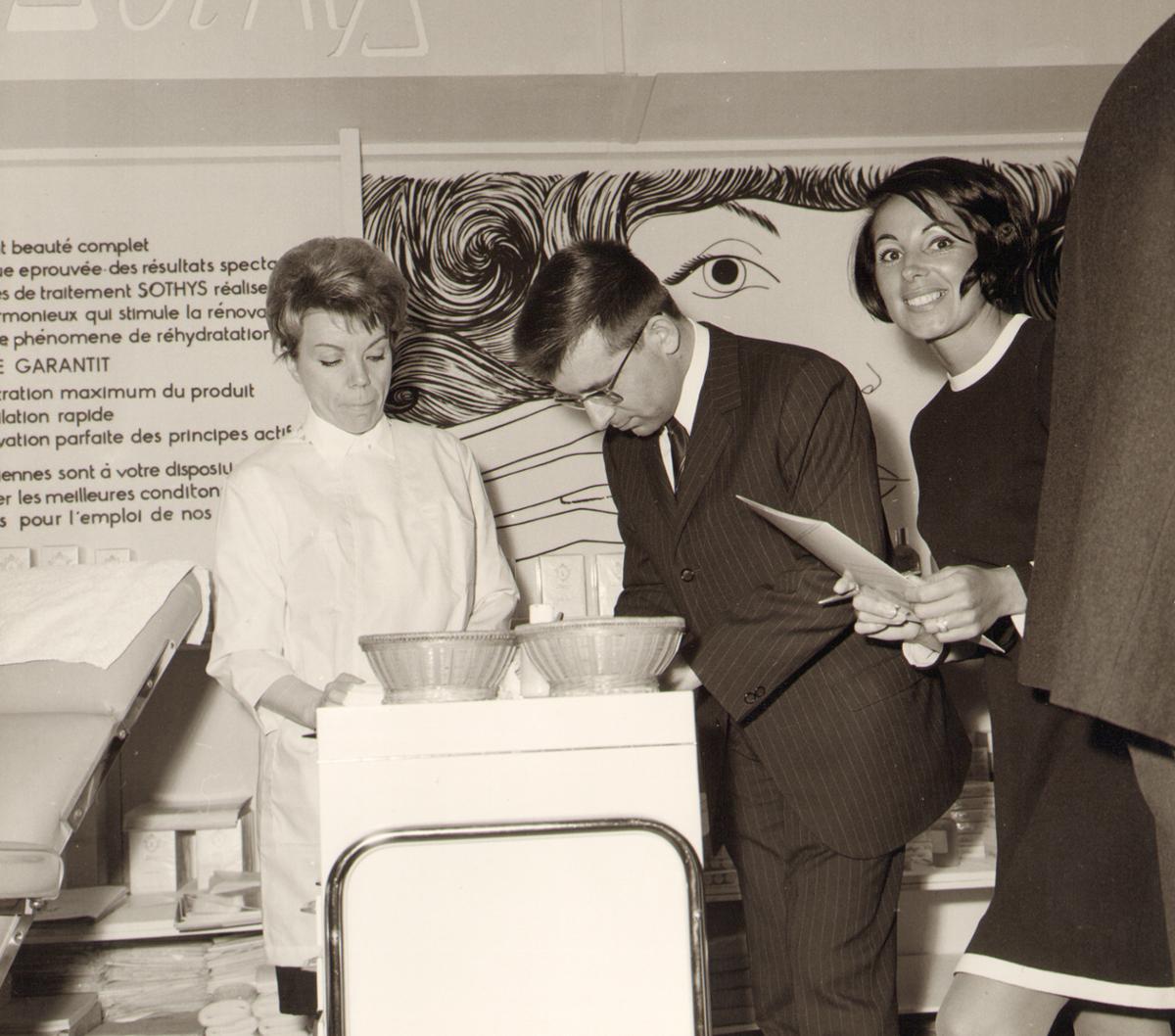 Bernard Mas in the early days of Sothys International / Sothys International Bernard Mas in the early days of Sothys International / Sothys International
