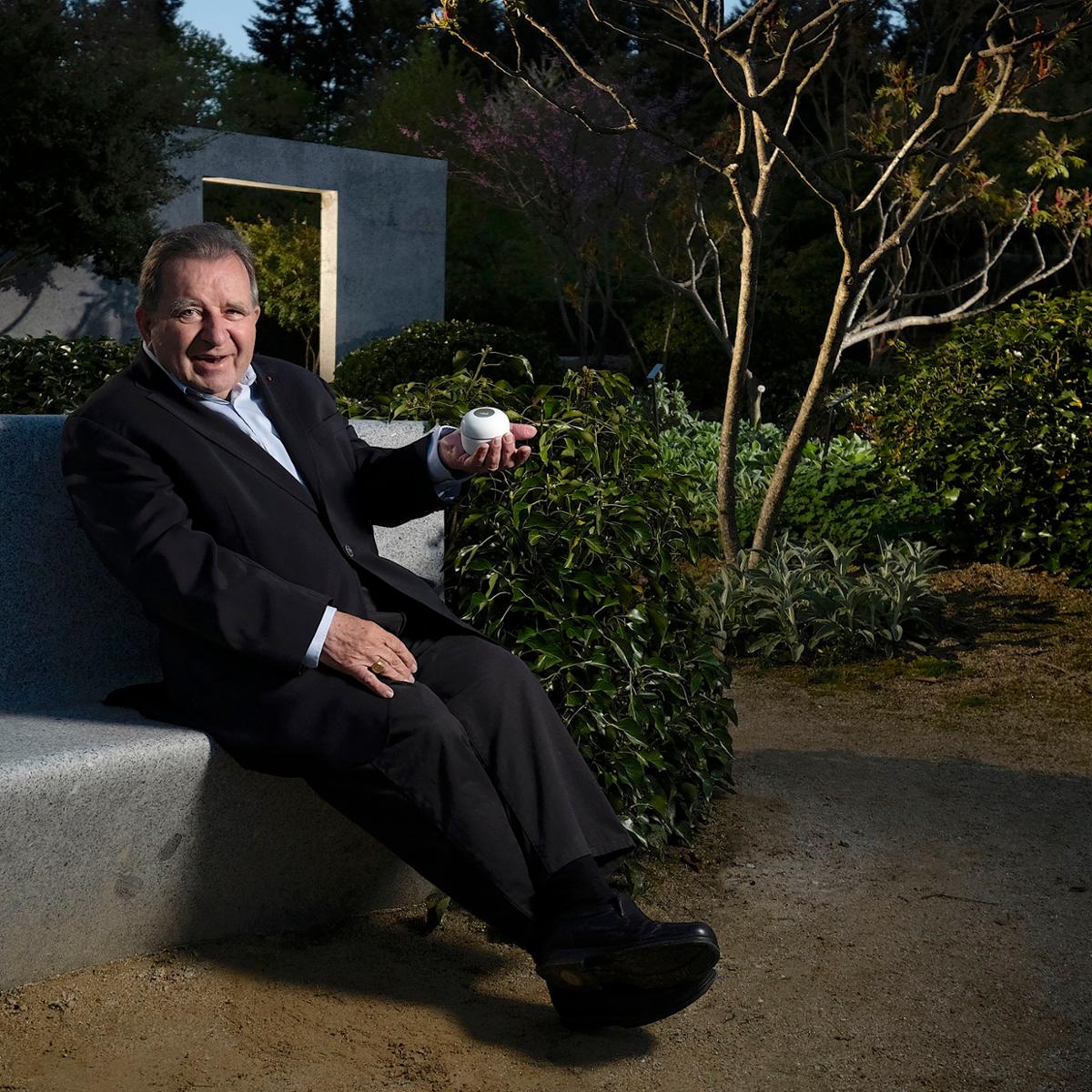 Sothys paid tribute to Bernard Mas (pictured) by naming a rose after him which is grown in Les Jardins Sothys and used in one of its premium skincare lines / Sothys International Sothys paid tribute to Bernard Mas (pictured) by naming a rose after him which is grown in Les Jardins Sothys and used in one of its premium skincare lines / Sothys International